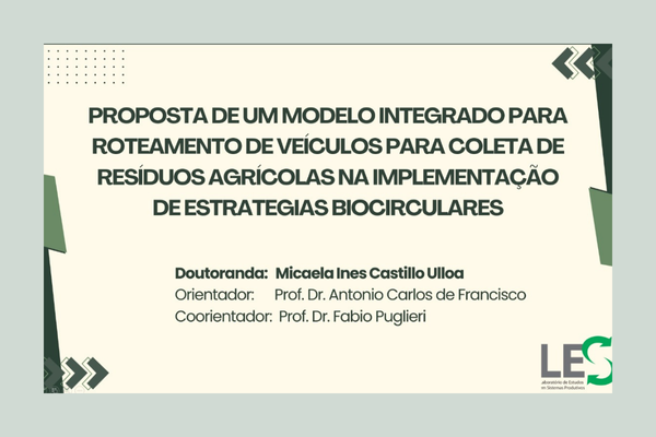 Qualificação de Doutorado: Micaela Ines Castillo Ulloa