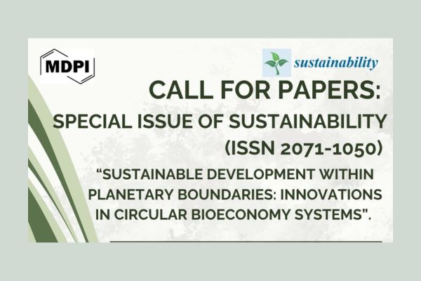 LESP participa como editor convidado em edição especial da revista Sustainability sobre bioeconomia circular